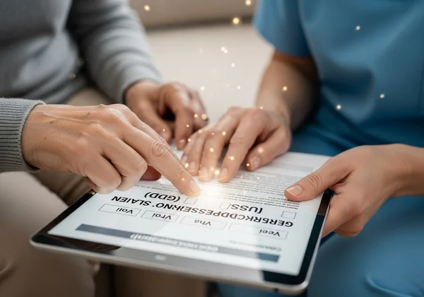 Four stylized shield crests of Hogwarts houses