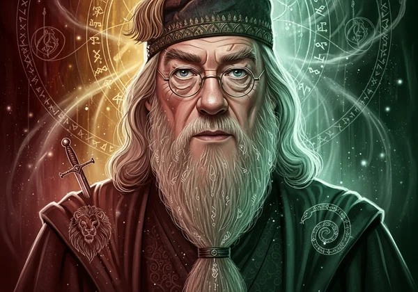 Albus Dumbledore showing Gryffindor and Slytherin traits